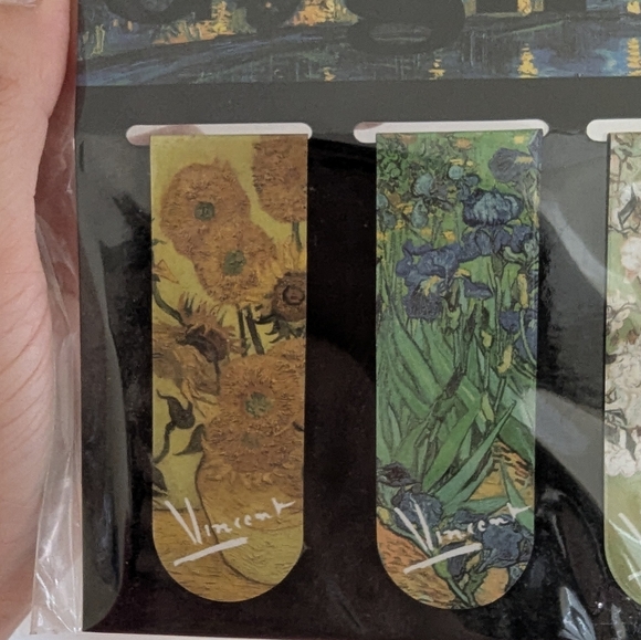 Magnetic Van Gogh bookmarks - Picture 3 of 6